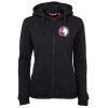 JB's Ladies Full Zip Fleecy Hoodie Thumbnail
