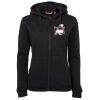 JB's Ladies Full Zip Fleecy Hoodie Thumbnail